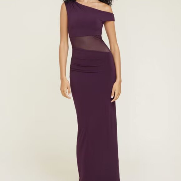Dynamite Sheer Sculpt Maxi Dress - Picture 1 of 4